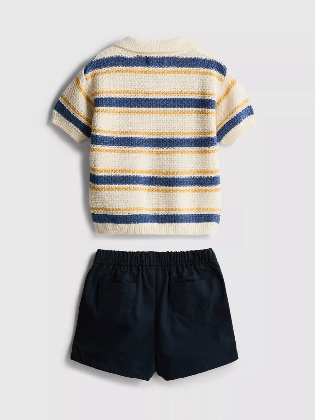 0–12 Monate | Strick-Set mit Shorts 0–12 Monate | Strick-Set mit Shorts
