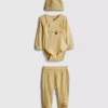 0–18 Monate | 3-teiliges „Disney’s Winnie the Pooh“-Set für Neugeborene mit Platz zum Wachsen für Bekleidung 0–18 Monate | 3-teiliges „Disney’s Winnie the Pooh“-Set für Neugeborene mit Platz zum Wachsen für Bekleidung