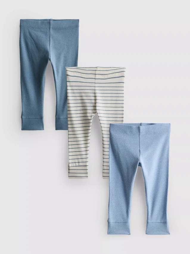 0–18 Monate | 3er-Pack Leggings für Neugeborene 0–18 Monate | 3er-Pack Leggings für Neugeborene
