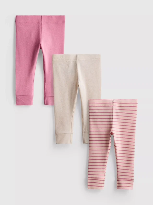 0–18 Monate | 3er-Pack Leggings für Neugeborene 0–18 Monate | 3er-Pack Leggings für Neugeborene