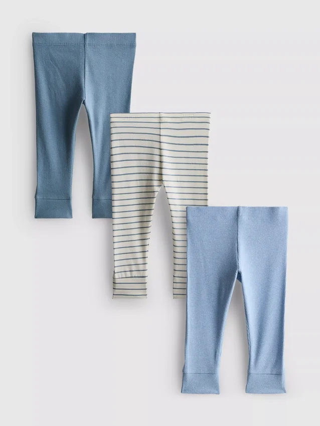 0–18 Monate | 3er-Pack Leggings für Neugeborene 0–18 Monate | 3er-Pack Leggings für Neugeborene
