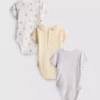 0–18 Monate | 3er-Pack „Room to Grow“-Kurzarm-Shorts für Neugeborene 0–18 Monate | 3er-Pack „Room to Grow“-Kurzarm-Shorts für Neugeborene