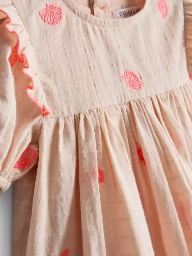 0–18 Monate | Besticktes Smock-Kleid für Neugeborene 0–18 Monate | Besticktes Smock-Kleid für Neugeborene