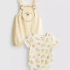 0–18 Monate | Disney-Set aus Body und Latzhose mit Winnie-Puuh-Motiv für Neugeborene 0–18 Monate | Disney-Set aus Body und Latzhose mit Winnie-Puuh-Motiv für Neugeborene