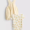 0–18 Monate | Disney-Set aus Body und Latzhose mit Winnie-Puuh-Motiv für Neugeborene 0–18 Monate | Disney-Set aus Body und Latzhose mit Winnie-Puuh-Motiv für Neugeborene