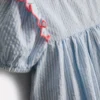 0–18 Monate | Gestreiftes Seersucker-Kleid für Neugeborene 0–18 Monate | Gestreiftes Seersucker-Kleid für Neugeborene