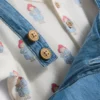 0–18 Monate | Paddington-Bär-Body und Latzhose – Set für Neugeborene 0–18 Monate | Paddington-Bär-Body und Latzhose – Set für Neugeborene