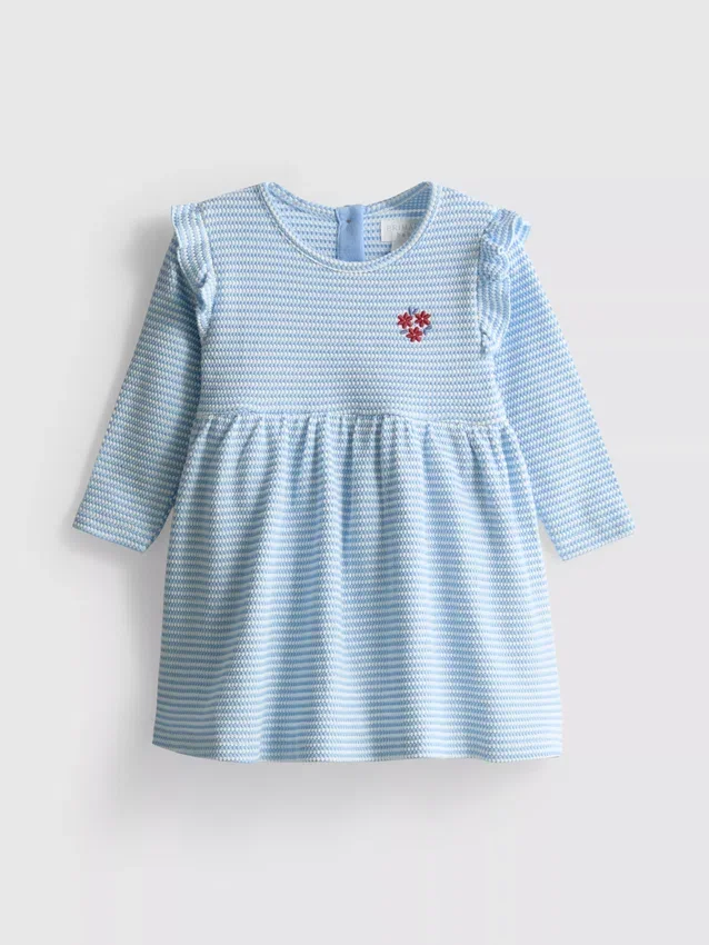 0–18 Monate | Rüschen-Smock-Kleid für Neugeborene 0–18 Monate | Rüschen-Smock-Kleid für Neugeborene