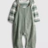 0–18 Monate | Set aus Langarm-Body und Latzhose mit Waffelstruktur für Neugeborene 0–18 Monate | Set aus Langarm-Body und Latzhose mit Waffelstruktur für Neugeborene