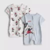 0–24 Monate | 2er-Pack Disney-Mickey-Mouse-Strampler 0–24 Monate | 2er-Pack Disney-Mickey-Mouse-Strampler
