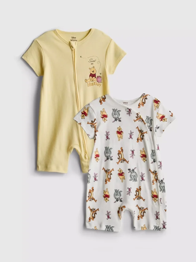 0–24 Monate | 2er-Pack Disney-Strampler mit Winnie-Puuh-Motiven 0–24 Monate | 2er-Pack Disney-Strampler mit Winnie-Puuh-Motiven