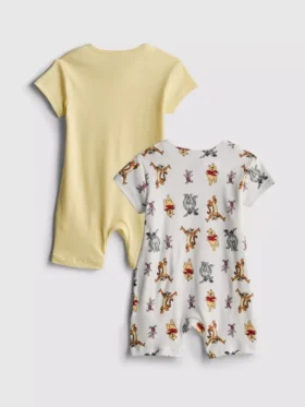 0–24 Monate | 2er-Pack Disney-Strampler mit Winnie-Puuh-Motiven
