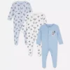 0–24 Monate | 3er-Pack Disney-Mickey-Mouse-Schlafanzüge mit Druckknöpfen 0–24 Monate | 3er-Pack Disney-Mickey-Mouse-Schlafanzüge mit Druckknöpfen