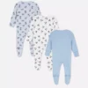 0–24 Monate | 3er-Pack Disney-Mickey-Mouse-Schlafanzüge mit Druckknöpfen 0–24 Monate | 3er-Pack Disney-Mickey-Mouse-Schlafanzüge mit Druckknöpfen