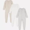 0–24 Monate | 3er-Pack Strampler mit Druckknöpfen 0–24 Monate | 3er-Pack Strampler mit Druckknöpfen
