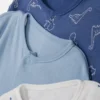 0–24 Monate | 3er-Pack Strampler mit Druckknöpfen 0–24 Monate | 3er-Pack Strampler mit Druckknöpfen