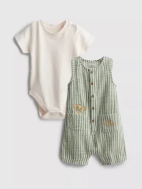 0–24 Monate | Disney-Strampler- und Playsuit-Set „Der König der Löwen“