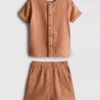 0–24 Monate | Set aus Hemd und Shorts aus Mull 0–24 Monate | Set aus Hemd und Shorts aus Mull