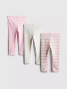 0–36 Monate | 3er-Pack Leggings