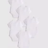 0–36 Monate | 5er-Pack gerippte Bodys mit Wickelverschluss 0–36 Monate | 5er-Pack gerippte Bodys mit Wickelverschluss