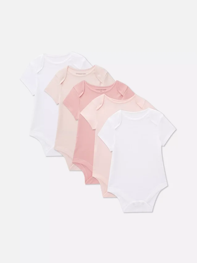 0–36 Monate | 5er-Pack kurzärmelige Bodys 0–36 Monate | 5er-Pack kurzärmelige Bodys