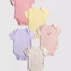 0–36 Monate | 5er-Pack kurzärmelige Bodys 0–36 Monate | 5er-Pack kurzärmelige Bodys
