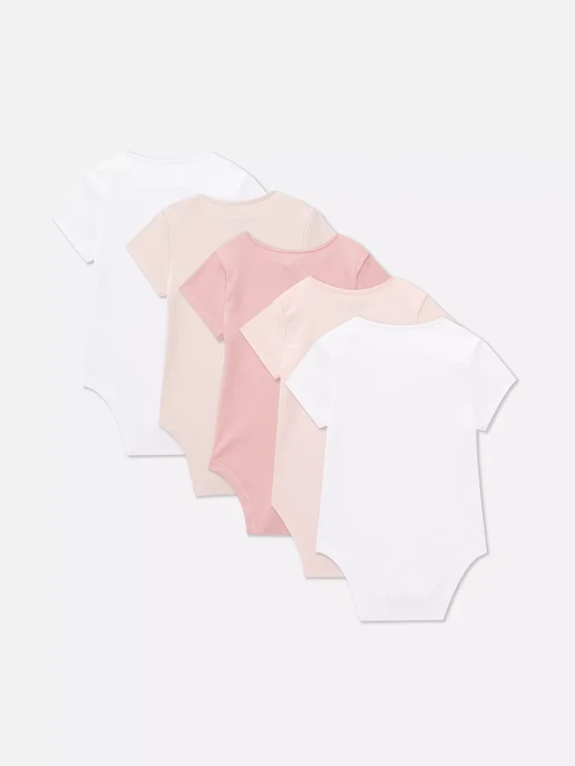 0–36 Monate | 5er-Pack kurzärmelige Bodys 0–36 Monate | 5er-Pack kurzärmelige Bodys