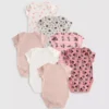 0–36 Monate | 7er-Pack Disney-Minnie-Mouse-Shorts mit kurzen Ärmeln 0–36 Monate | 7er-Pack Disney-Minnie-Mouse-Shorts mit kurzen Ärmeln