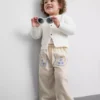 0–36 Monate | Gerade geschnittene Hose mit Blumenapplikation 0–36 Monate | Gerade geschnittene Hose mit Blumenapplikation