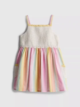 0–36 Monate | Häkel-Trägerkleid