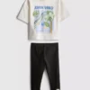 0–36 Monate | „Jurassic World“-Set aus Hemd und Leggings