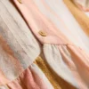 0–36 Monate | Set aus gestreiftem Oberteil mit Rüschen und Hose 0–36 Monate | Set aus gestreiftem Oberteil mit Rüschen und Hose