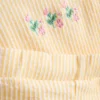 0–36 Monate | Set aus Oberteil mit gesticktem Blumenmuster und Peplum-Saum sowie Shorts 0–36 Monate | Set aus Oberteil mit gesticktem Blumenmuster und Peplum-Saum sowie Shorts