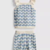 0–36 Monate | Set aus Strickoberteil und Shorts 0–36 Monate | Set aus Strickoberteil und Shorts