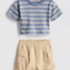 0–36 Monate | Set aus T-Shirt und Cargoshorts 0–36 Monate | Set aus T-Shirt und Cargoshorts