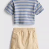 0–36 Monate | Set aus T-Shirt und Cargoshorts 0–36 Monate | Set aus T-Shirt und Cargoshorts