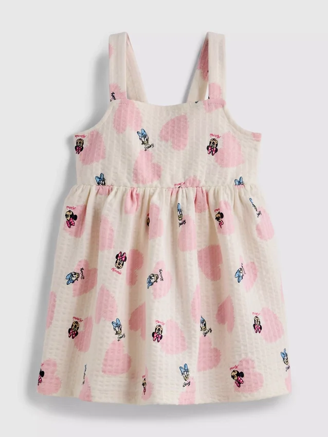 0–36 Monate | Strukturiertes Smock-Kleid mit Minnie Mouse und Daisy Duck von Disney 0–36 Monate | Strukturiertes Smock-Kleid mit Minnie Mouse und Daisy Duck von Disney