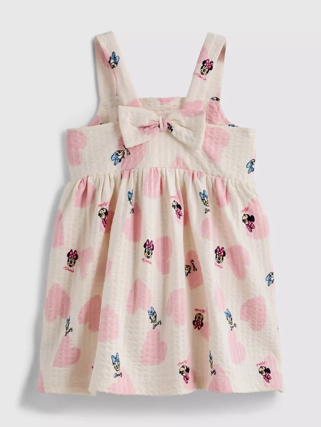 0–36 Monate | Strukturiertes Smock-Kleid mit Minnie Mouse und Daisy Duck von Disney 0–36 Monate | Strukturiertes Smock-Kleid mit Minnie Mouse und Daisy Duck von Disney