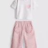 0–36 Monate | T-Shirt- und Hosen-Set mit Herztasche 0–36 Monate | T-Shirt- und Hosen-Set mit Herztasche
