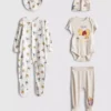 0–9 Monate | 5-teiliges Disney-Winnie-Puuh-Starter-Set für Neugeborene 0–9 Monate | 5-teiliges Disney-Winnie-Puuh-Starter-Set für Neugeborene