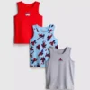 1,5–10 Jahre | 3er-Pack Marvel Spider-Man-Tank-Tops 1,5–10 Jahre | 3er-Pack Marvel Spider-Man-Tank-Tops