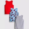 1,5–10 Jahre | 3er-Pack Marvel Spider-Man-Tank-Tops 1,5–10 Jahre | 3er-Pack Marvel Spider-Man-Tank-Tops