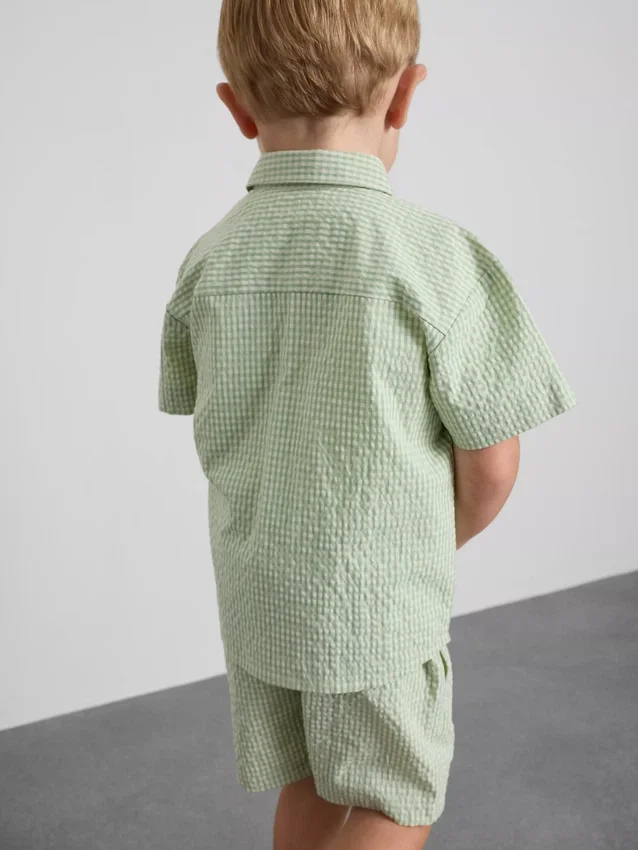 1,5–12 Jahre | Stacey-Solomon-Set aus kariertem Hemd und Shorts 1,5–12 Jahre | Stacey-Solomon-Set aus kariertem Hemd und Shorts