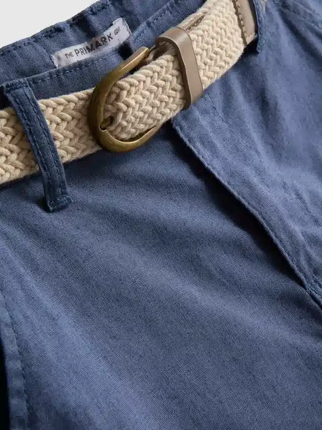 1,5–12 Jahre | „The Edit“ Chino-Shorts aus Leinenmischung mit Gürtel 1,5–12 Jahre | „The Edit“ Chino-Shorts aus Leinenmischung mit Gürtel