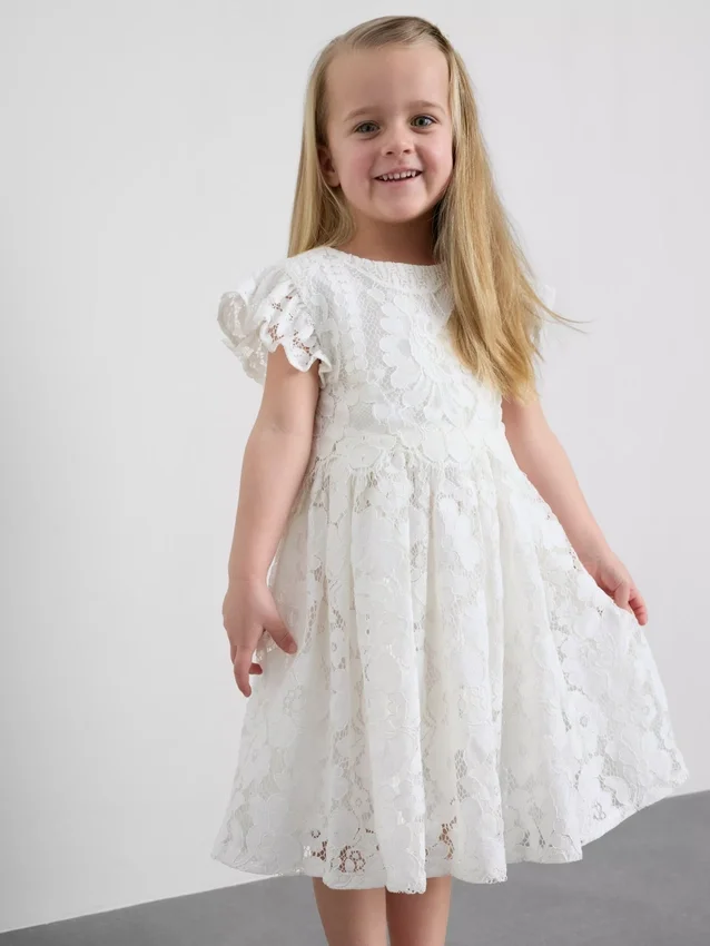 1,5–12 Jahre | The Edit Smock-Kleid mit Spitze 1,5–12 Jahre | The Edit Smock-Kleid mit Spitze