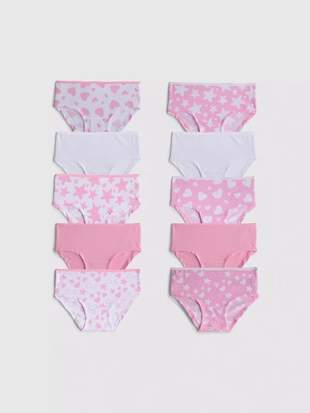 1,5–15 Jahre | 10er-Pack Hipster-Unterhosen 1,5–15 Jahre | 10er-Pack Hipster-Unterhosen