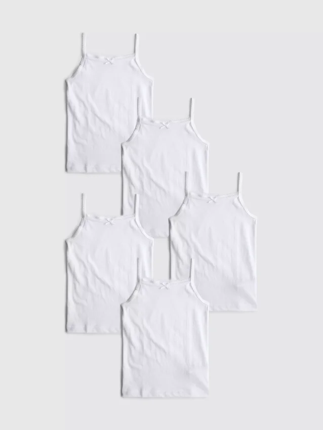 1,5–15 Jahre | 5er-Pack Cami-Tops 1,5–15 Jahre | 5er-Pack Cami-Tops