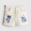 1,5–8 Jahre | Disney’s Stitch – Denim-Shorts mit Kontrastnähten