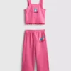 1,5–8 Jahre | Disney-Set aus Oberteil und Hose mit Stitch-Motiv und Zackenlitze 1,5–8 Jahre | Disney-Set aus Oberteil und Hose mit Stitch-Motiv und Zackenlitze