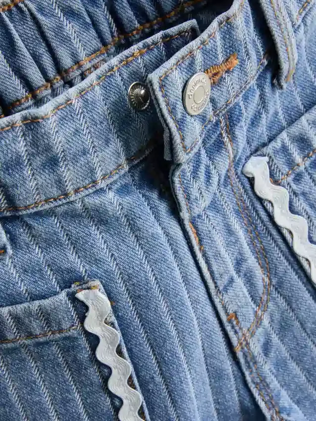 1,5–8 Jahre | Gestreifte Ric-Rac-Jeans 1,5–8 Jahre | Gestreifte Ric-Rac-Jeans